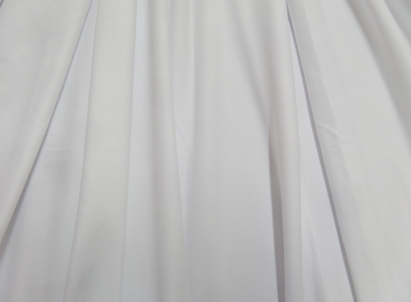 1.White Silky Spandex